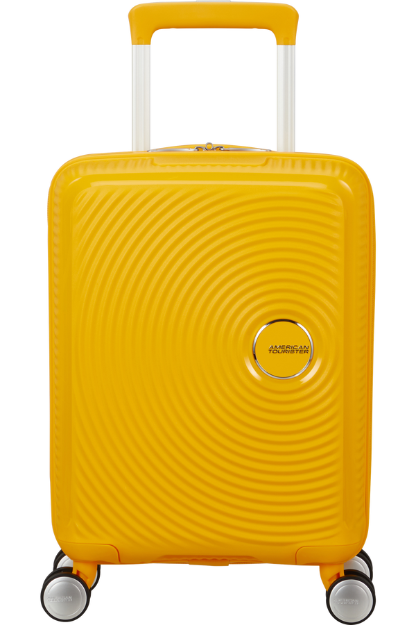 American Tourister Soundbox Mini Spinner 47cm  Golden Yellow